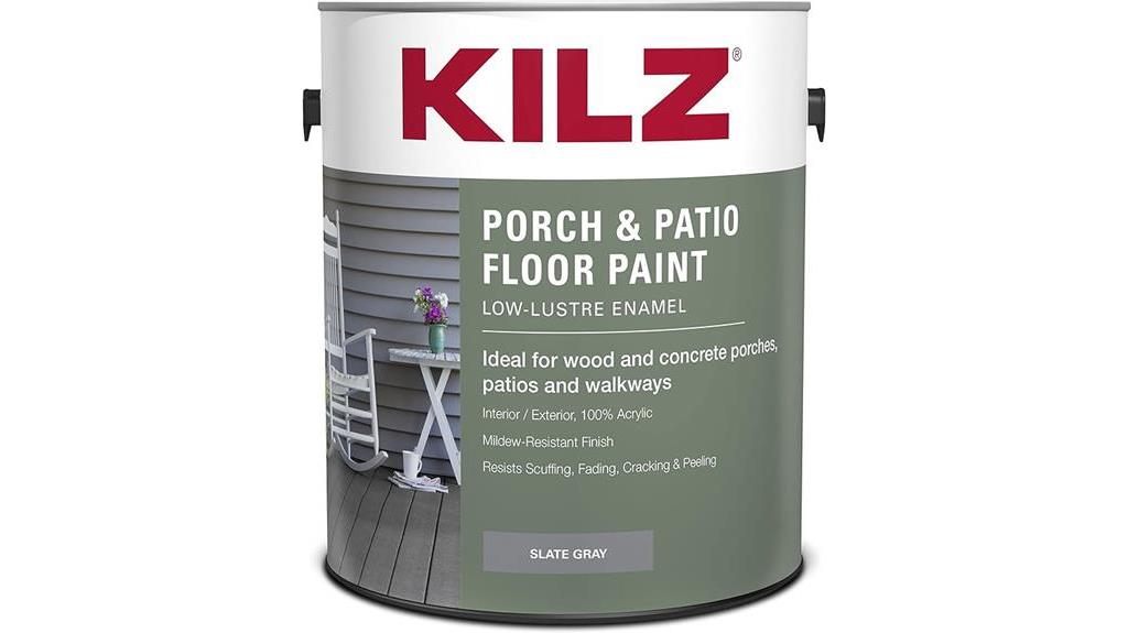 slate gray porch paint