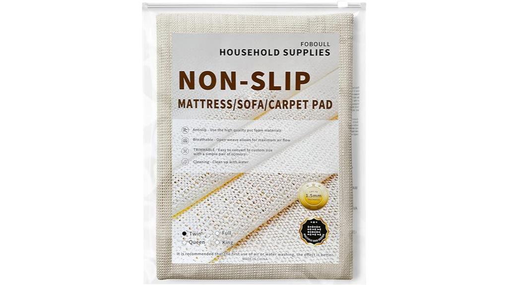 slip resistant mattress stopper