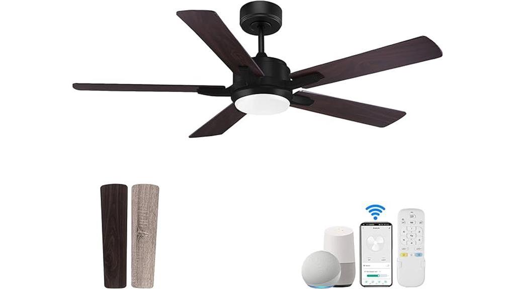 smart ceiling fan with remote