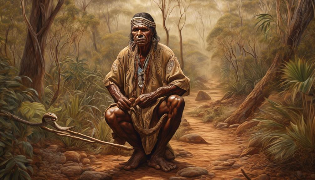 snake avoidance in aboriginal australians