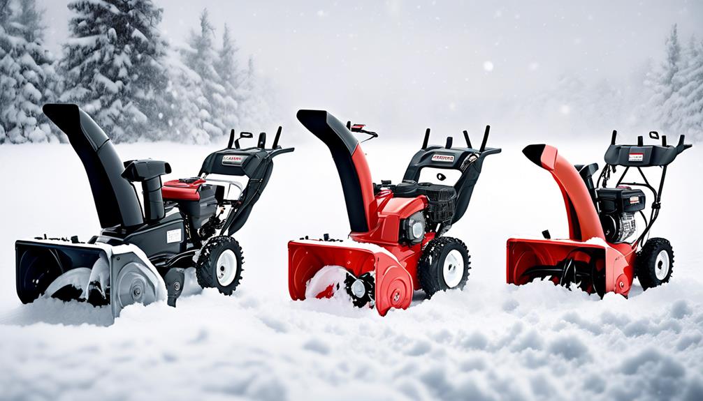 snowblower selection considerations
