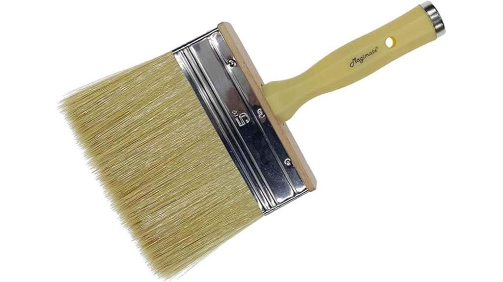 stain application deck brush