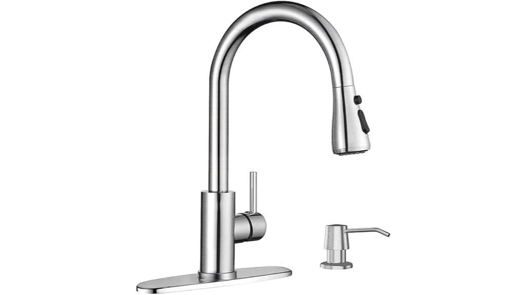 stylish and functional kitchen faucet