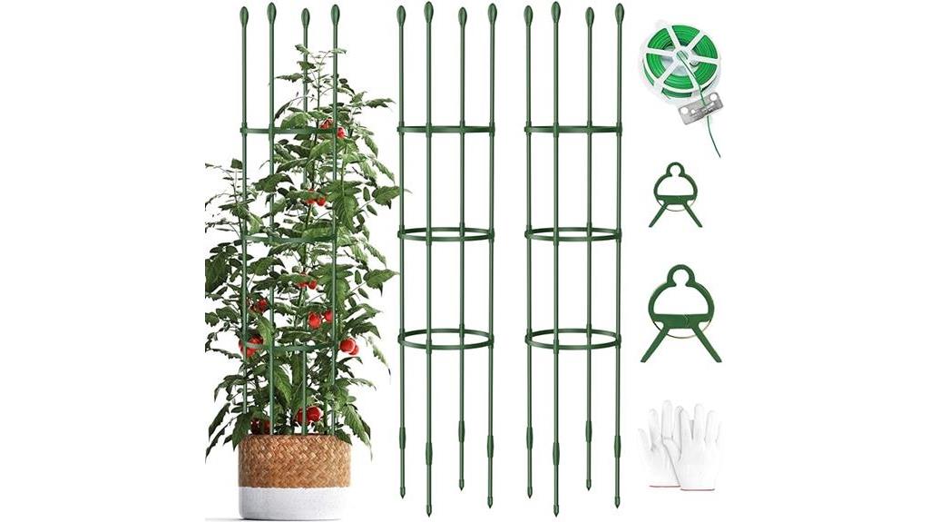 tall tomato cage 2 pack