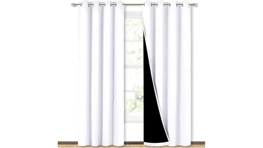 thermal insulated blackout curtains