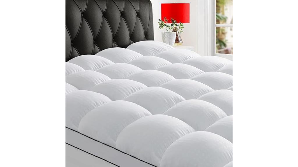 thick cooling mattress topper