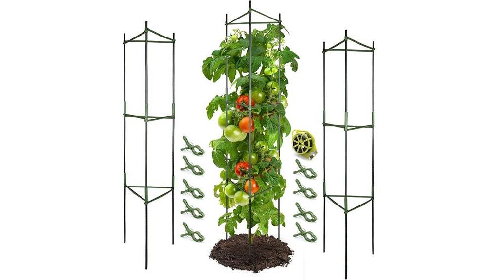 tomato cages with accessories