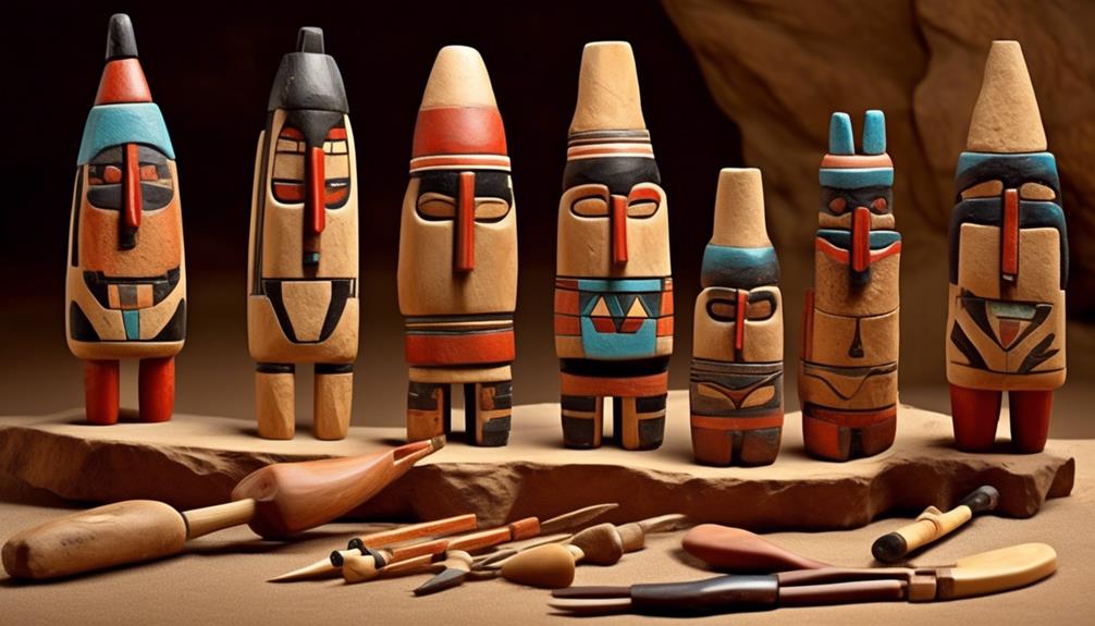 tools for carving kachina dolls