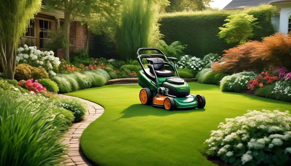 top battery powered lawn mowers