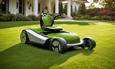 top battery powered lawn mowers