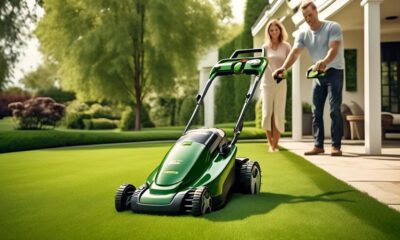 top electric mowers for lawns
