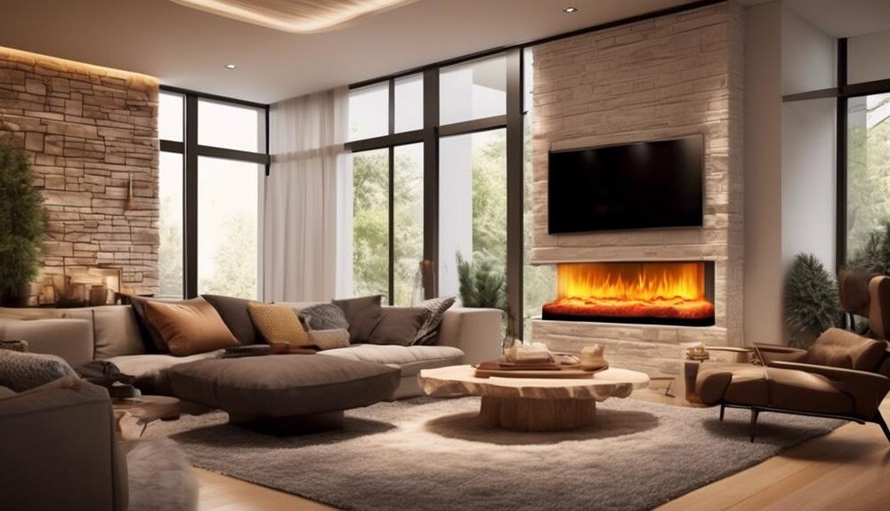 top rated electric fireplace options