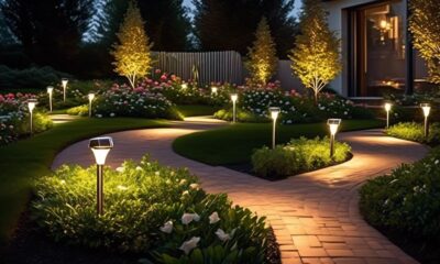 top rated solar powered pathway lights