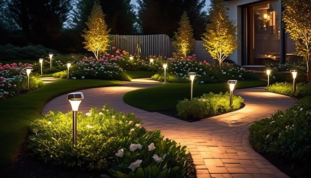 top rated solar powered pathway lights