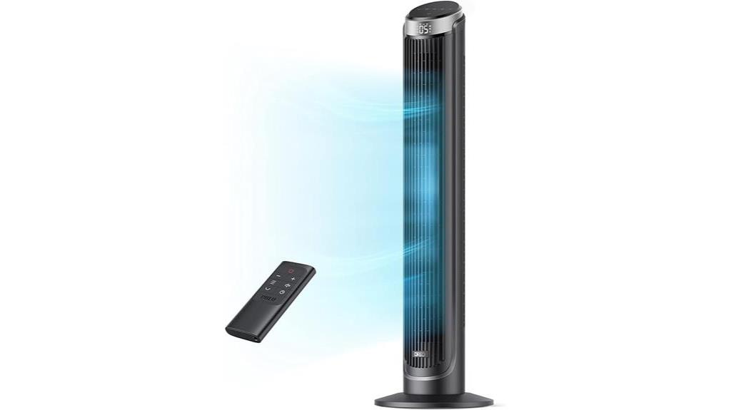 tower fan with oscillation