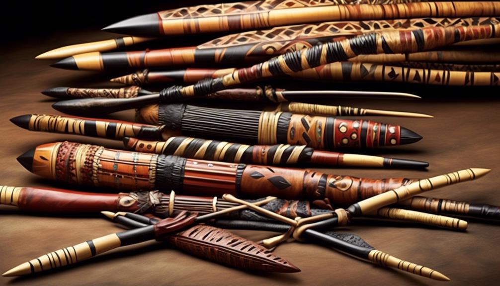 traditional aboriginal spear designs