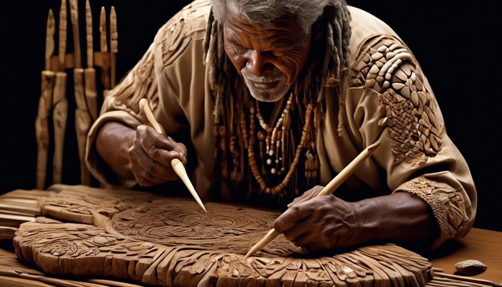 traditional indigenous spear making methods