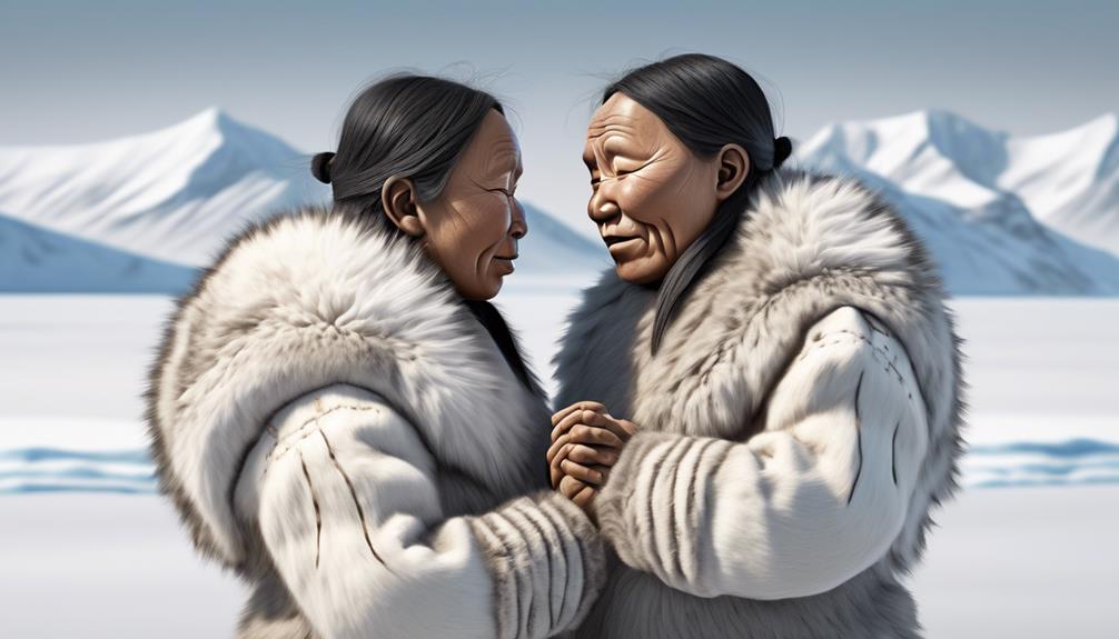 traditional inuit greetings exchanged