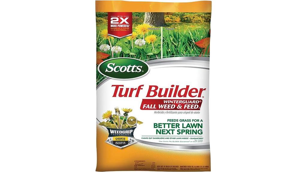 turf builder winterguard weed