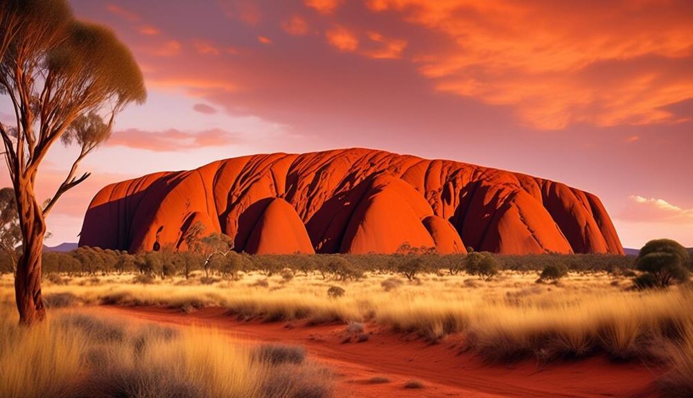 uluru australia s sacred landmark