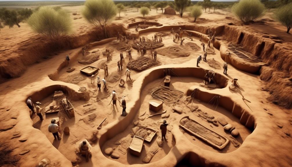 unearthing pre aboriginal ancient sites