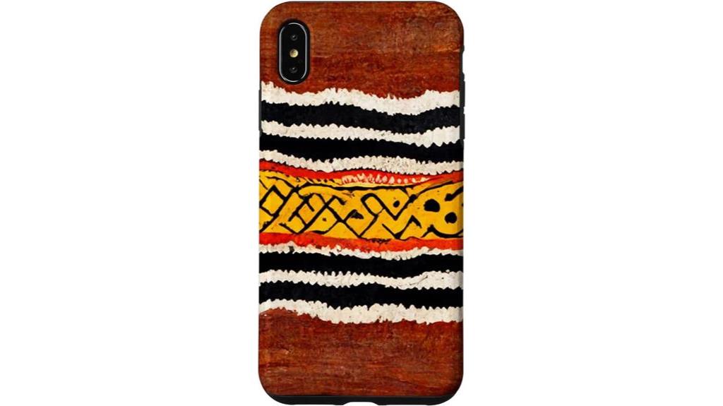 unique aboriginal art iphone case