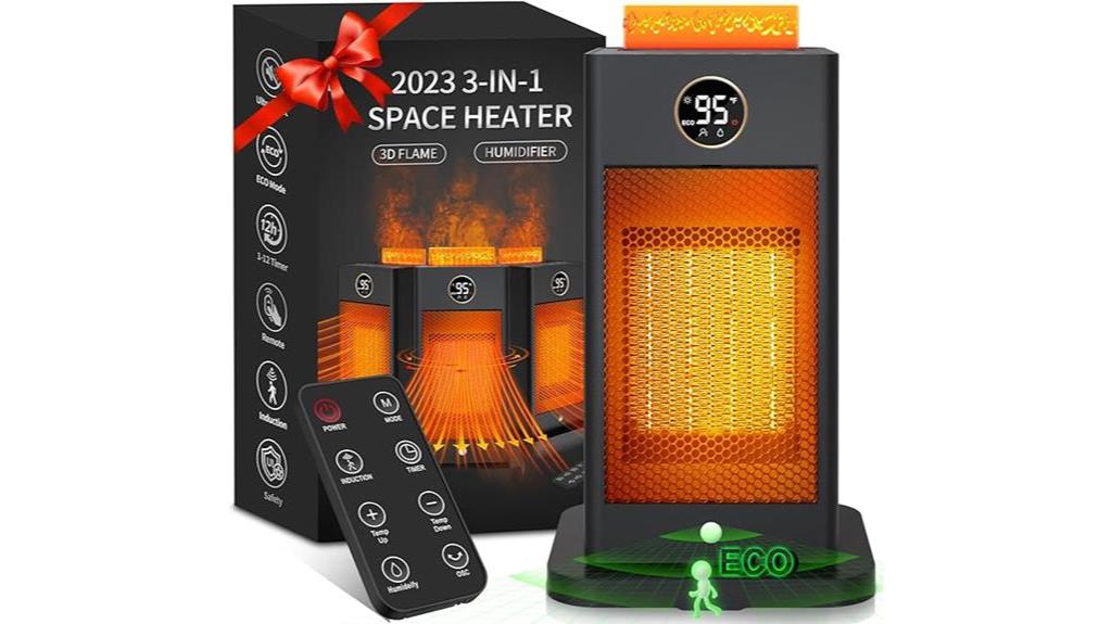 upgraded 2023 portable space heater