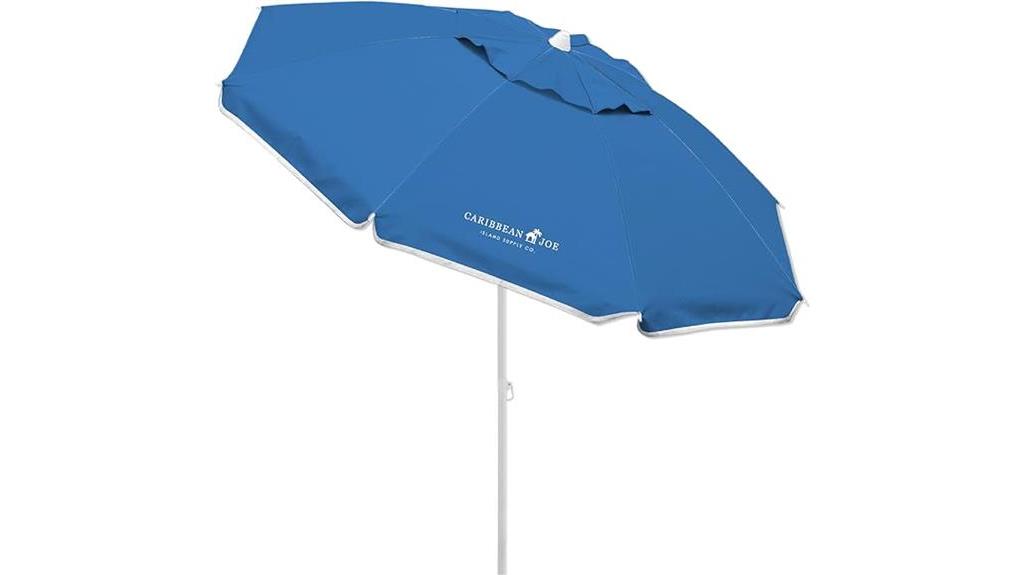 uv protected beach umbrella