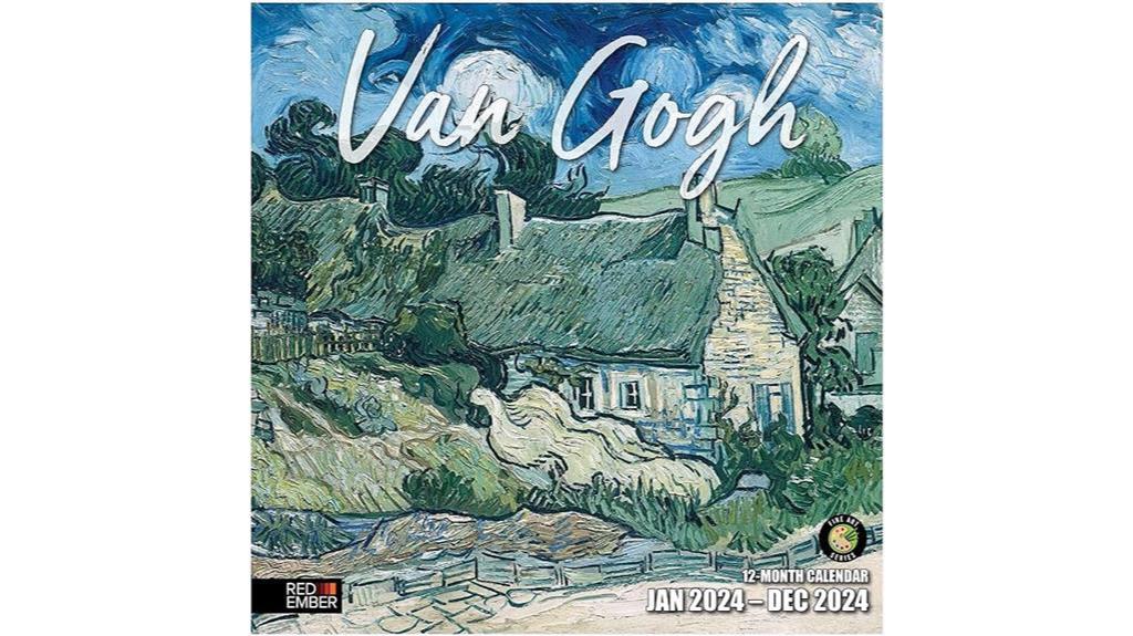 van gogh inspired calendar coming