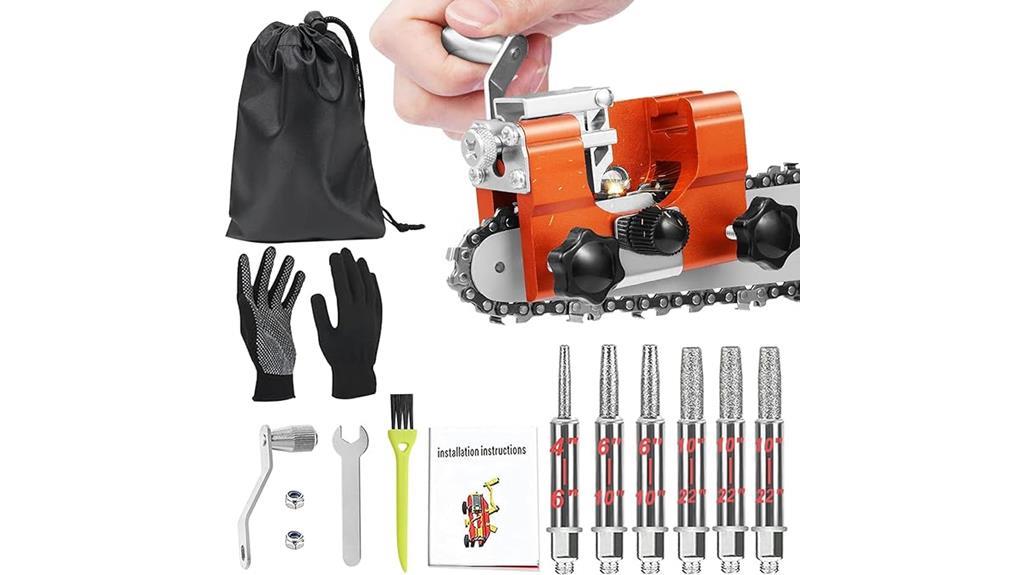 versatile and efficient chainsaw maintenance kit