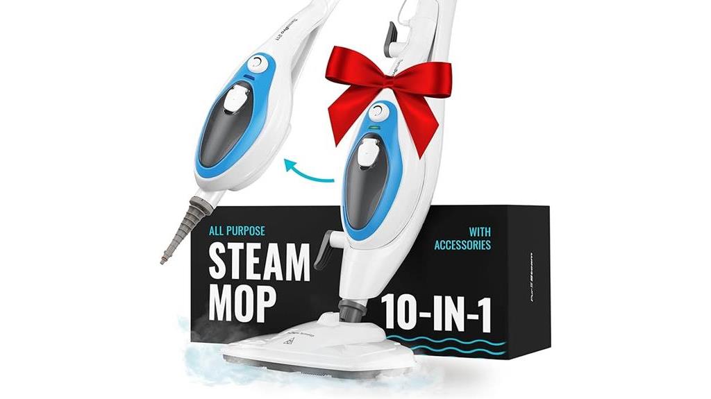 versatile efficient powerful steam mop