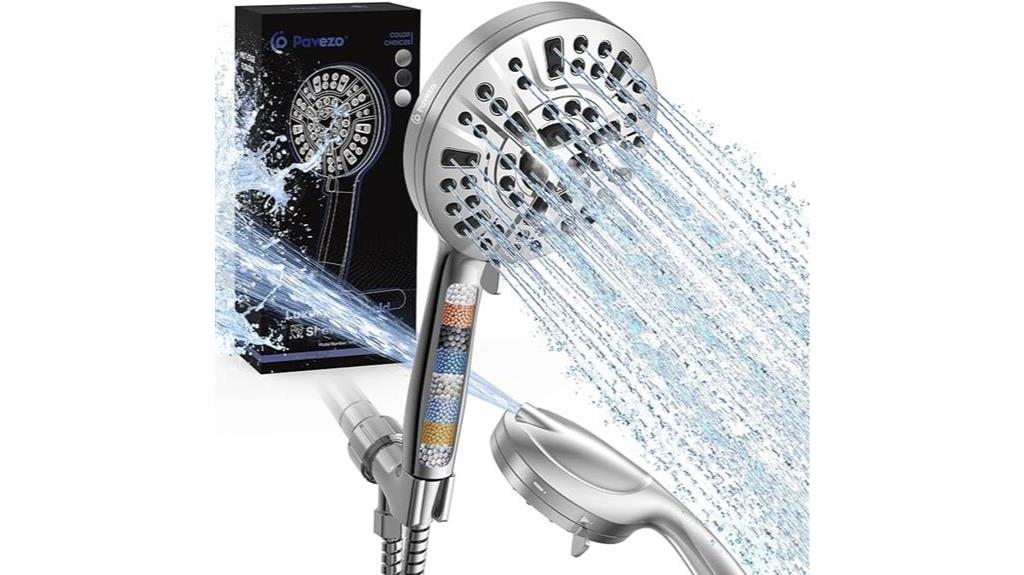 versatile high pressure shower