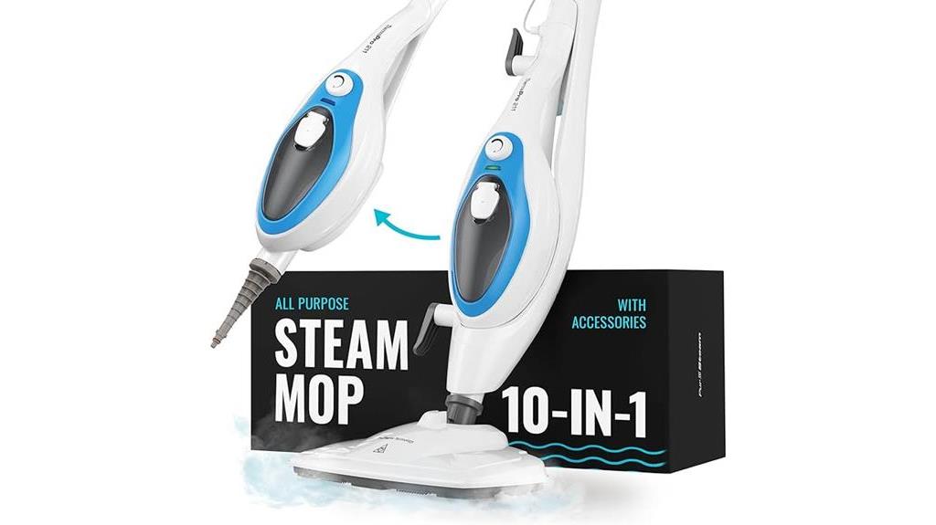 versatile powerful steam mop