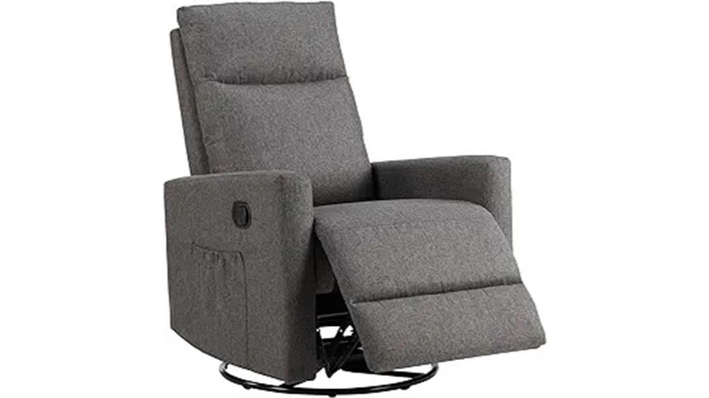 versatile swivel recliner chair