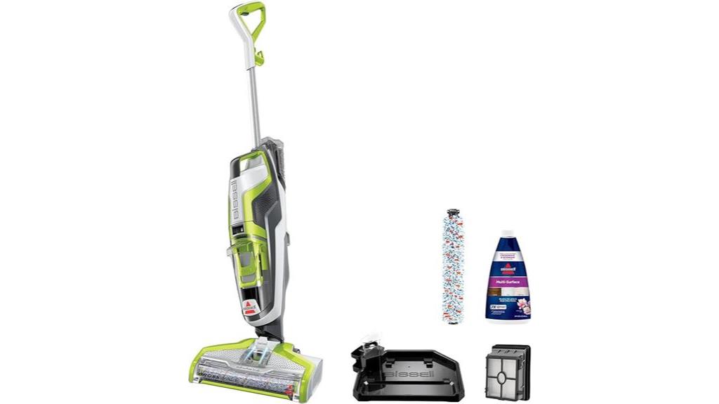 versatile vacuum for wet dry cleaning