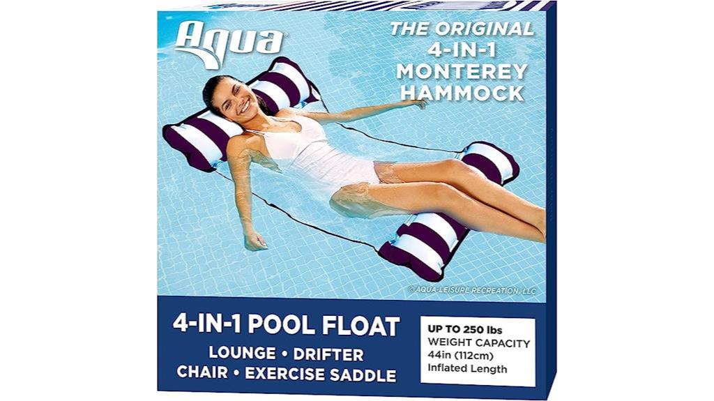 versatile water hammock float