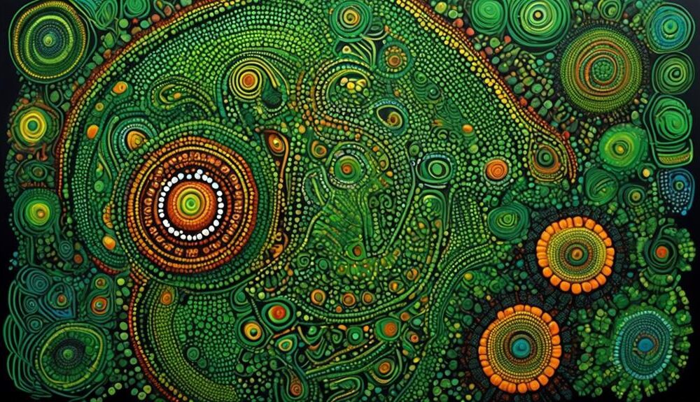 vibrant indigenous artwork culture