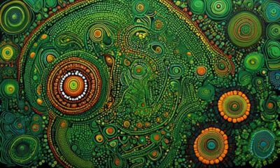 vibrant indigenous artwork culture