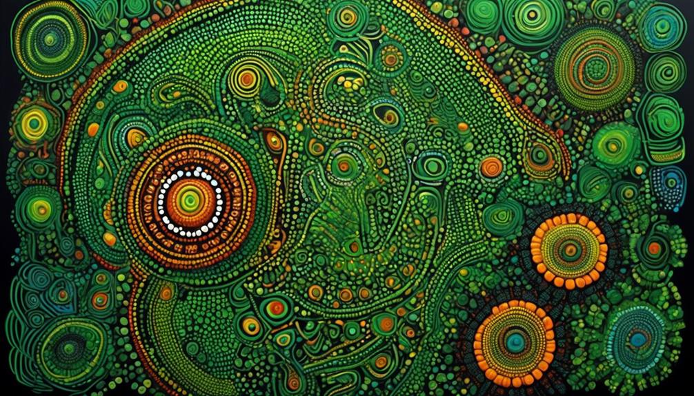 vibrant indigenous artwork culture