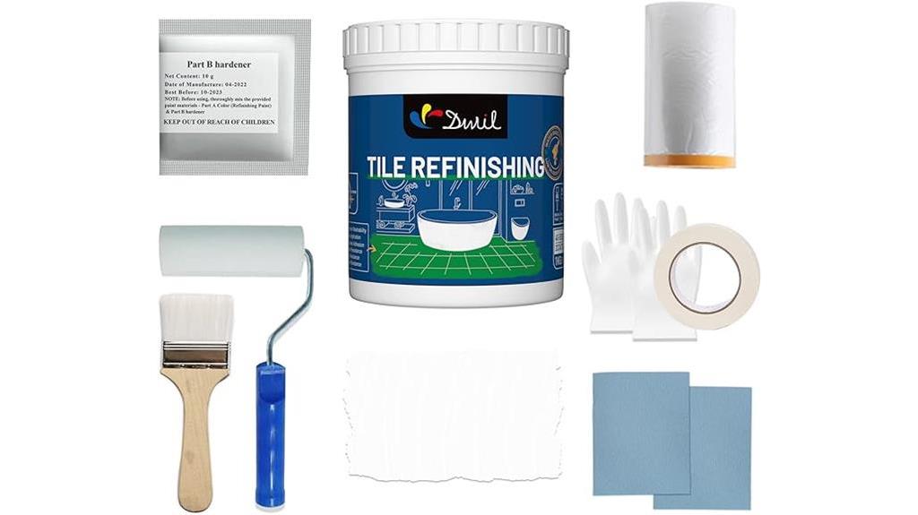 water based tub refinishing kit