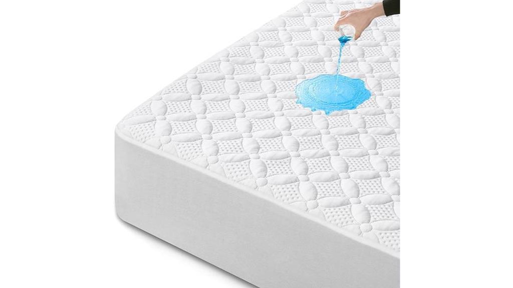 waterproof bamboo viscose mattress protector