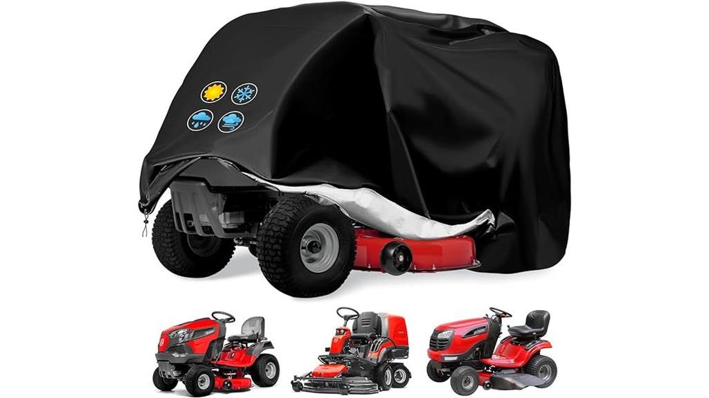 waterproof riding lawn mower cover
