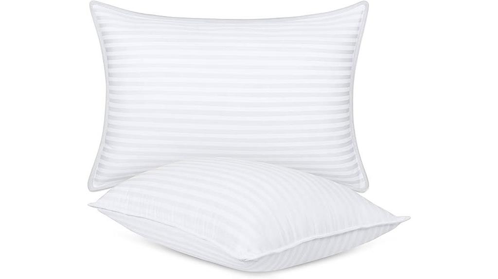 white queen size pillows