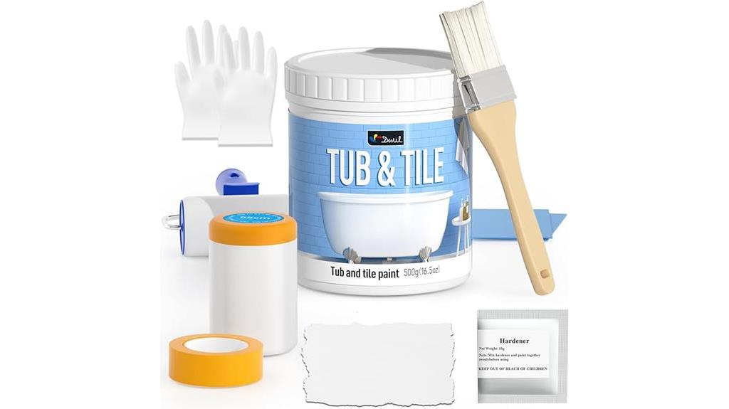 white tile paint kit