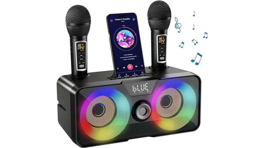 wireless karaoke machine with bluetooth