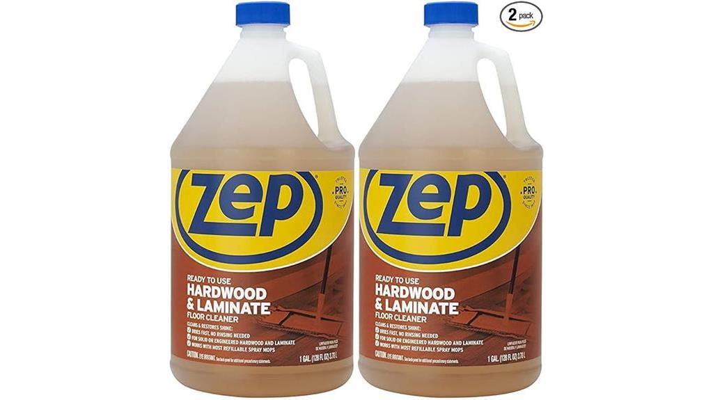 zep floor cleaner 1 gallon pack of 2