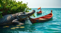 crocodile and sea legends