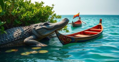 crocodile and sea legends