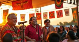 indigenous humor revisits history