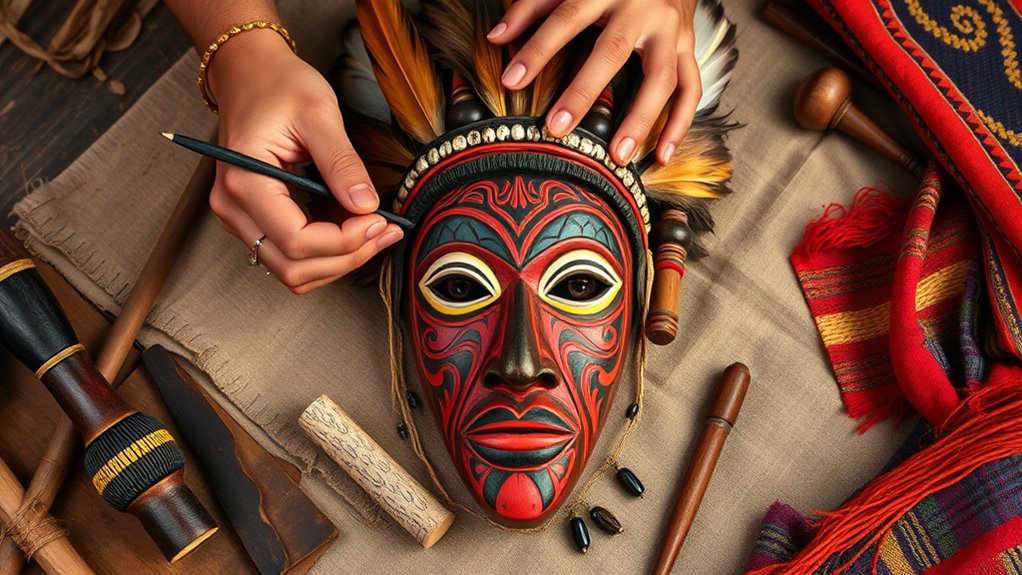 masks embody spiritual symbolism